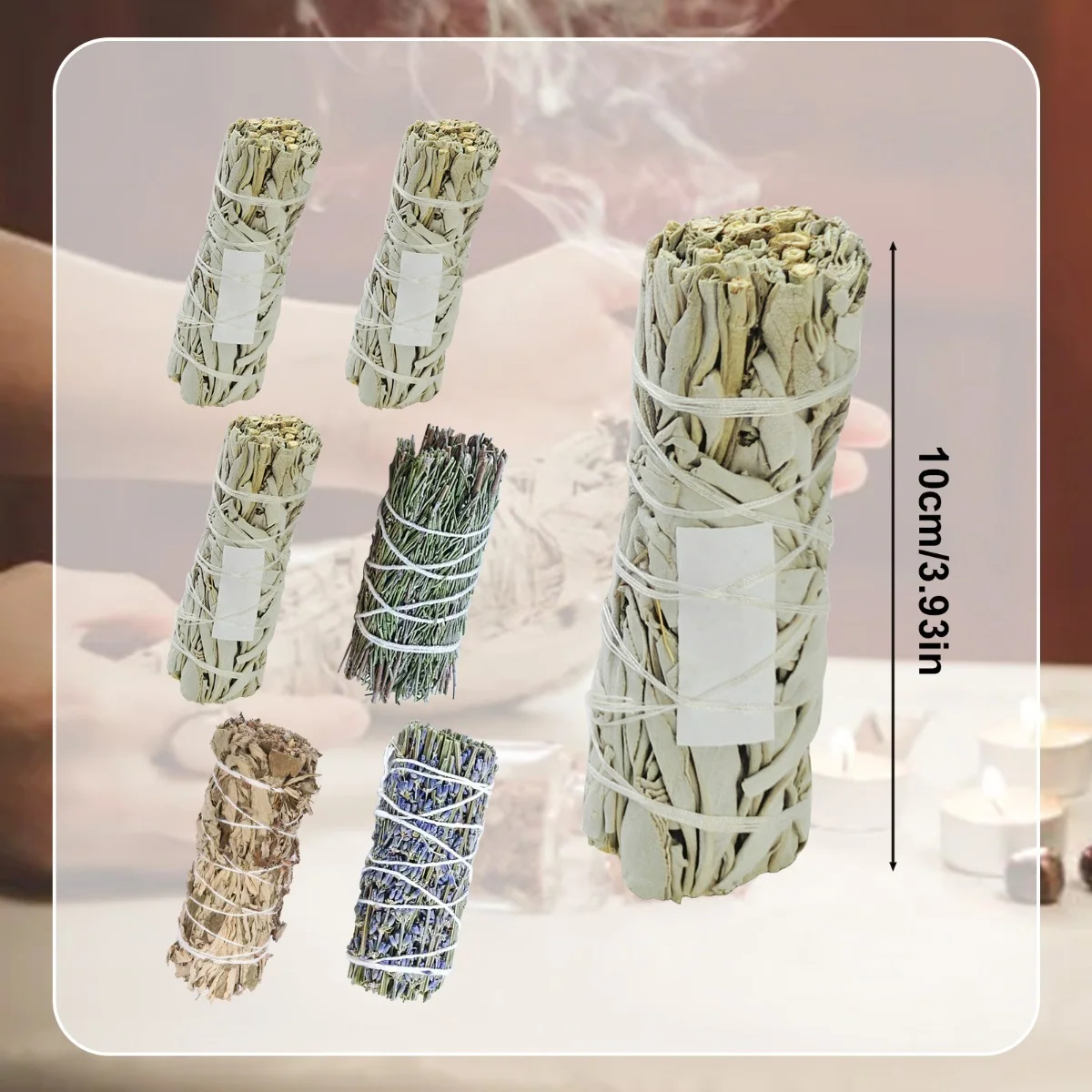 Herbal Incense Sticks Set - 6 Pack