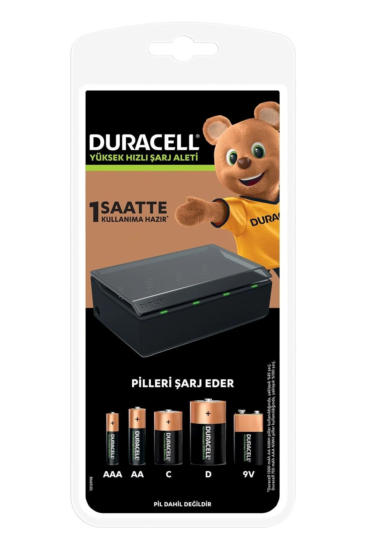 Universal Battery Charger for AA, AAA, C, D, and 9V Rechargeable Batteries