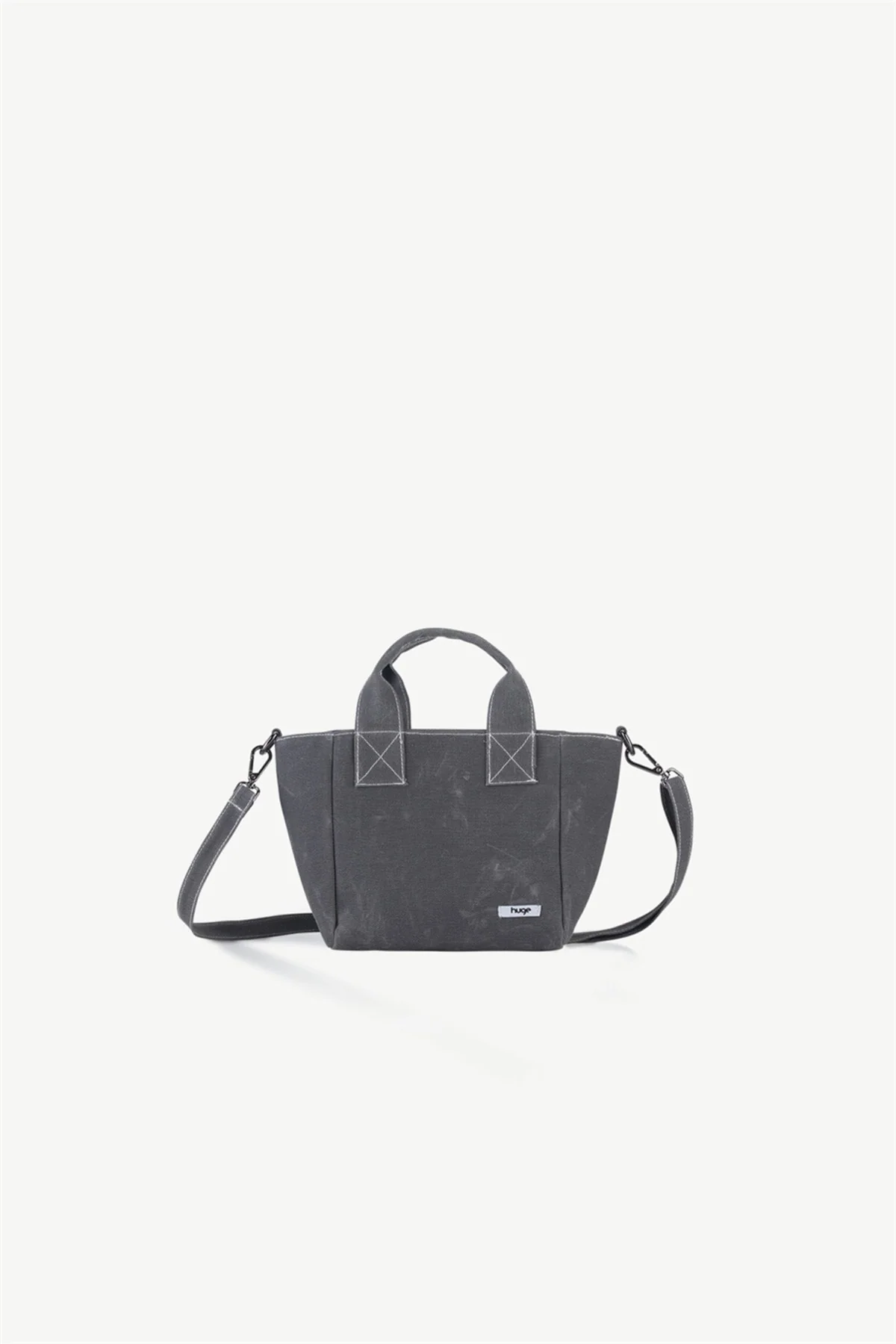 Durable Canvas Tote Bag in Anthracite