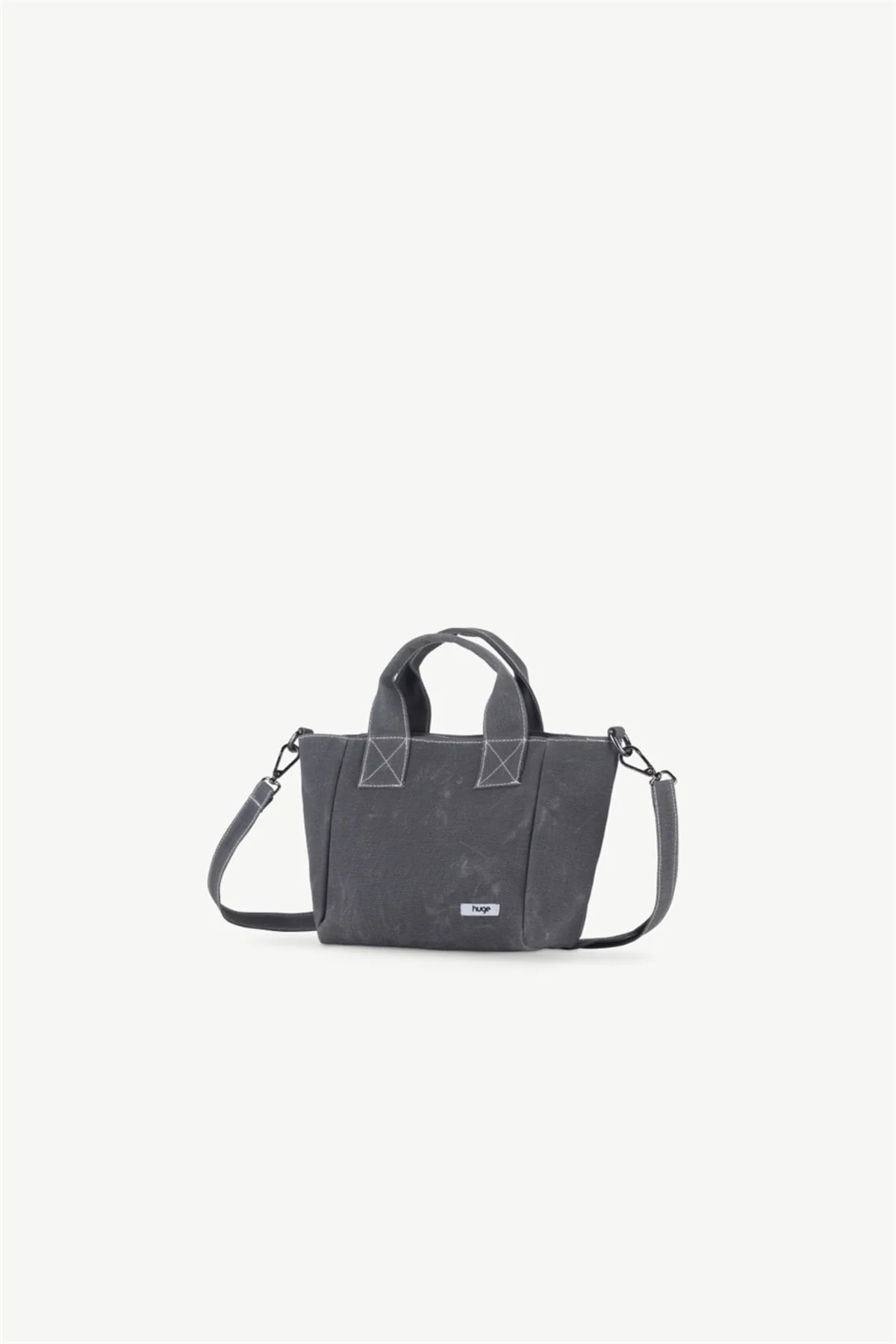 Durable Canvas Tote Bag in Anthracite