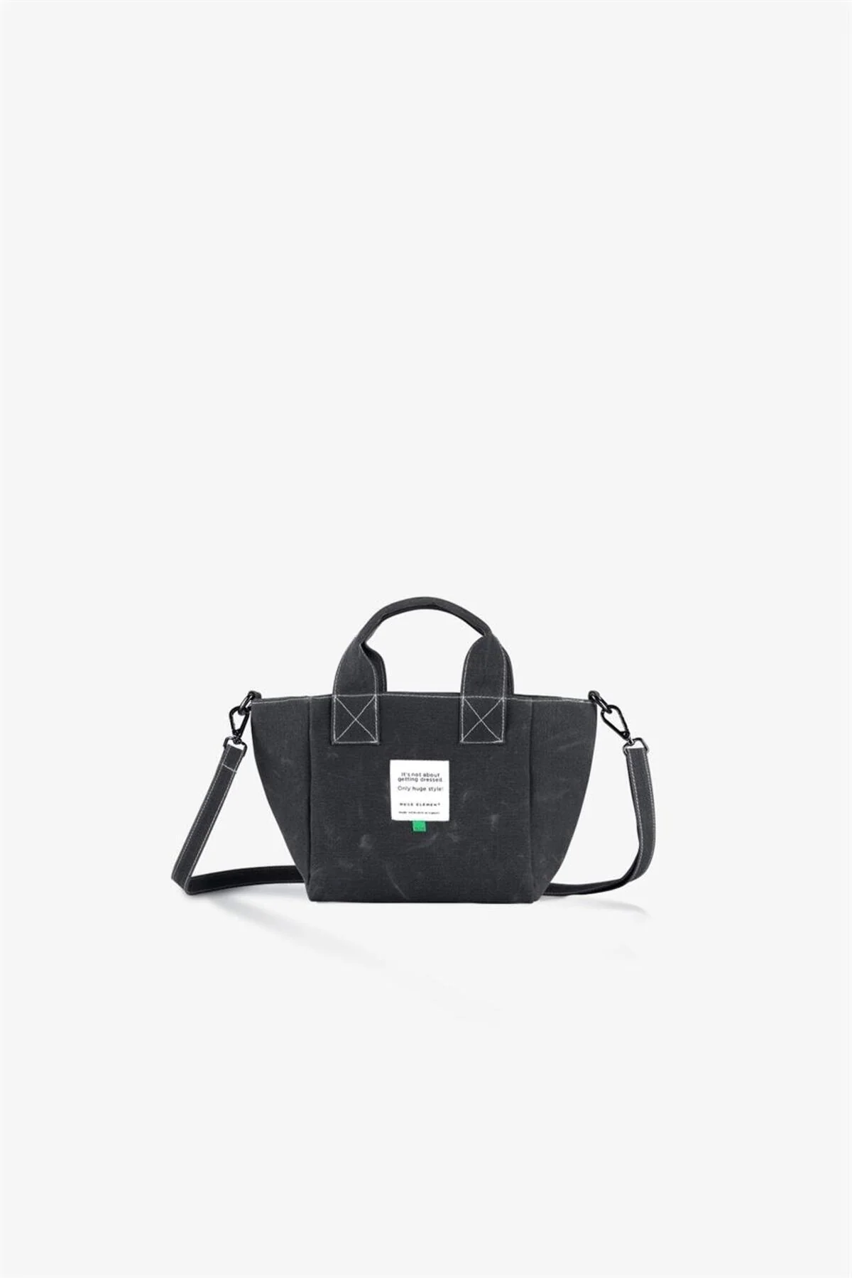 Classic Canvas Tote Bag in Black