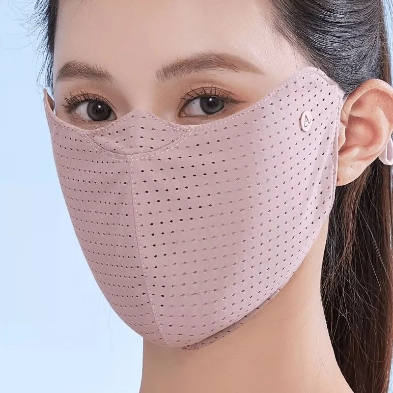 Ice Silk Sun Protection Face Mask