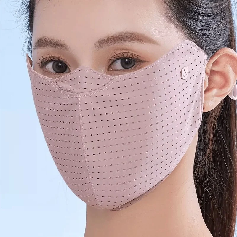 Ice Silk Sun Protection Face Mask