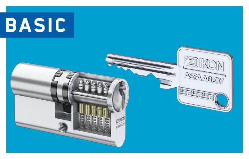 Extra Security Locking Cylinder SK6 with N+G Function, 11‑Pin