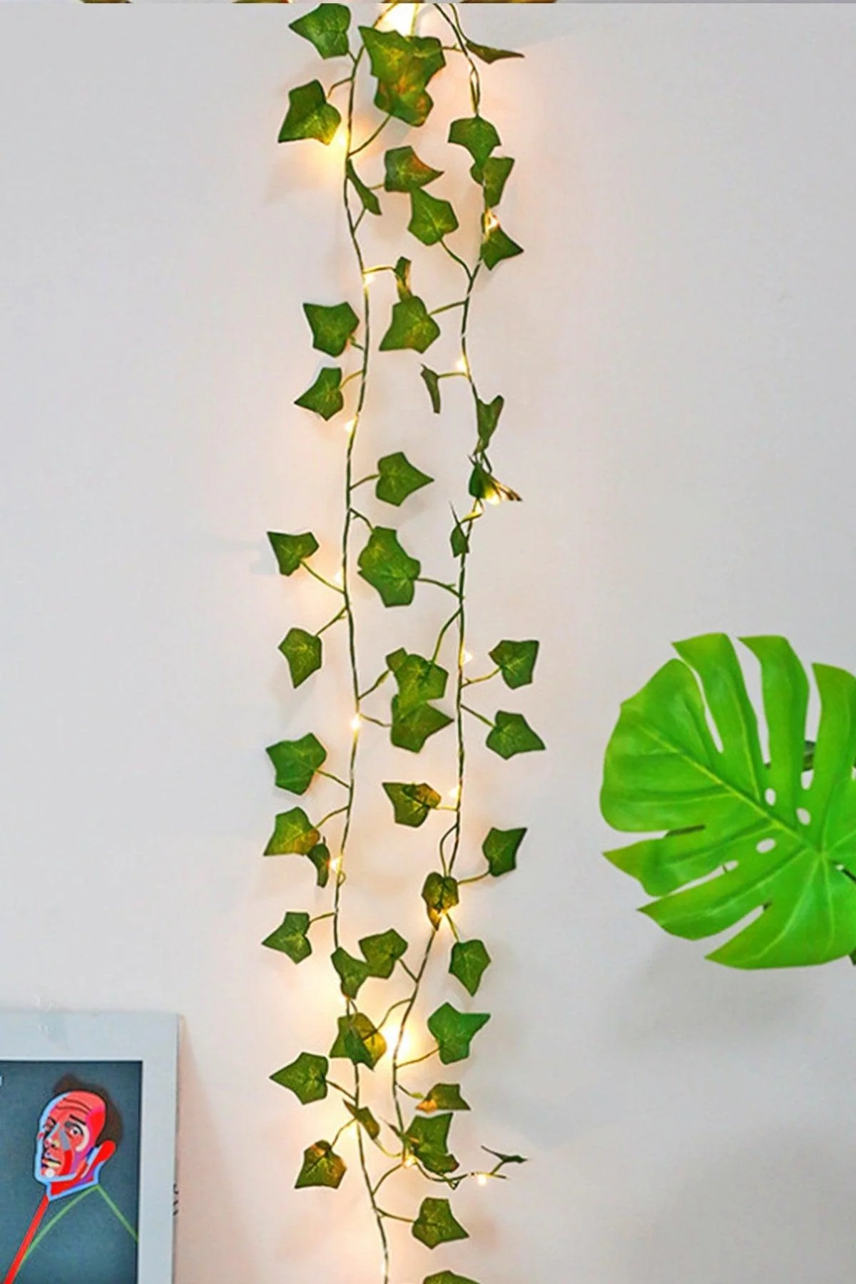 200 cm Artificial Ivy with 3 m Fairy LED Light