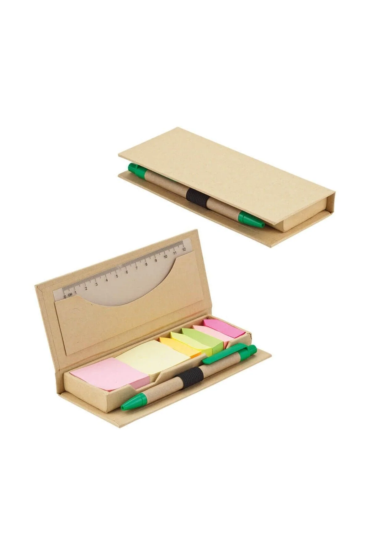 Recycled Adhesive Notepad Cubes for Notes and Organization