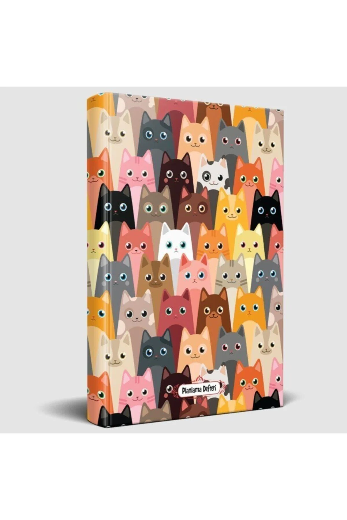 Planning notebook with lined pages, 176 pages