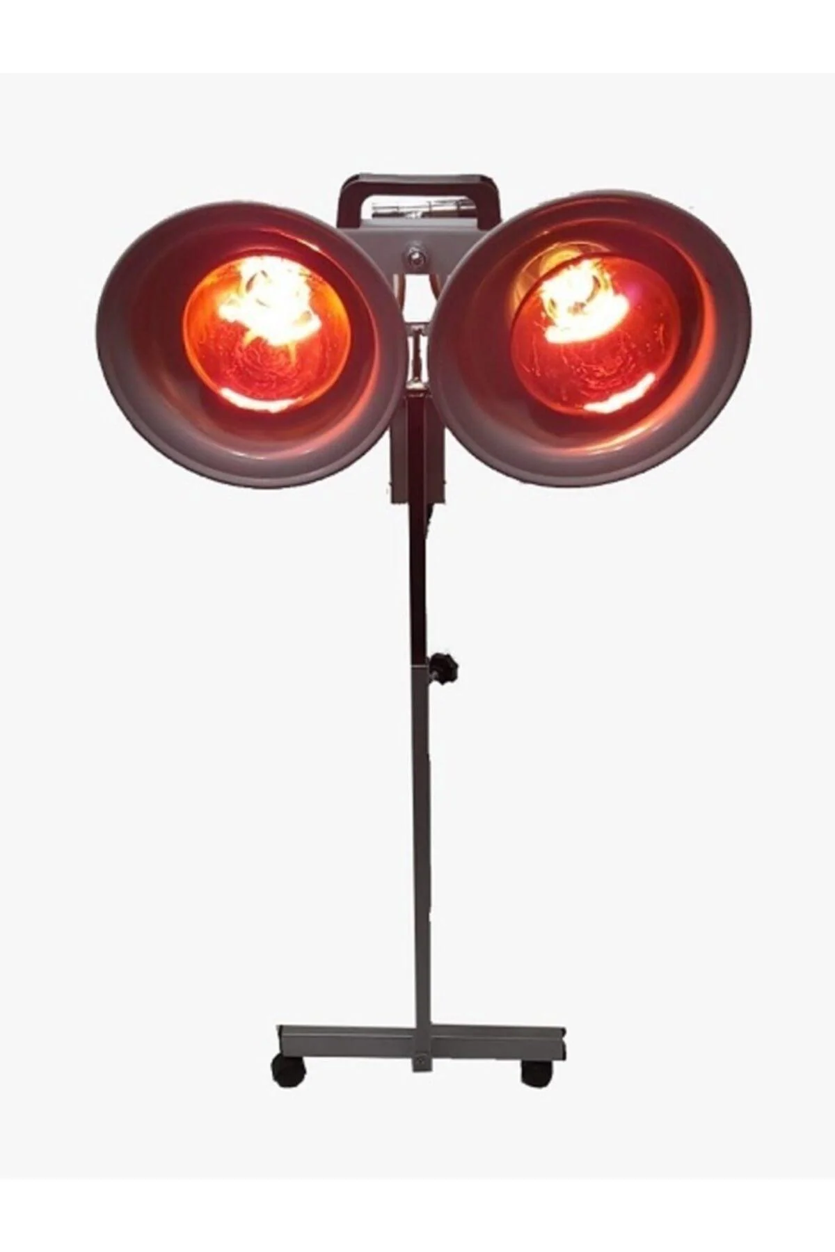 Portable Infrared and Ultraviolet Therapy Lamp with Adjustable Heads