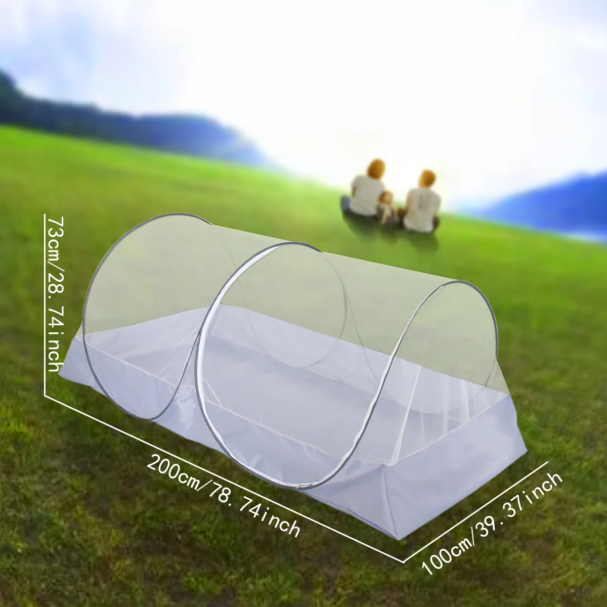Instant Bed Mosquito Net for Safety Sleep