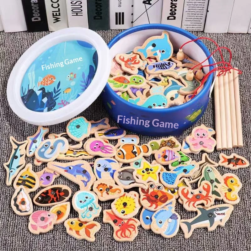 Interactive Wooden Toy