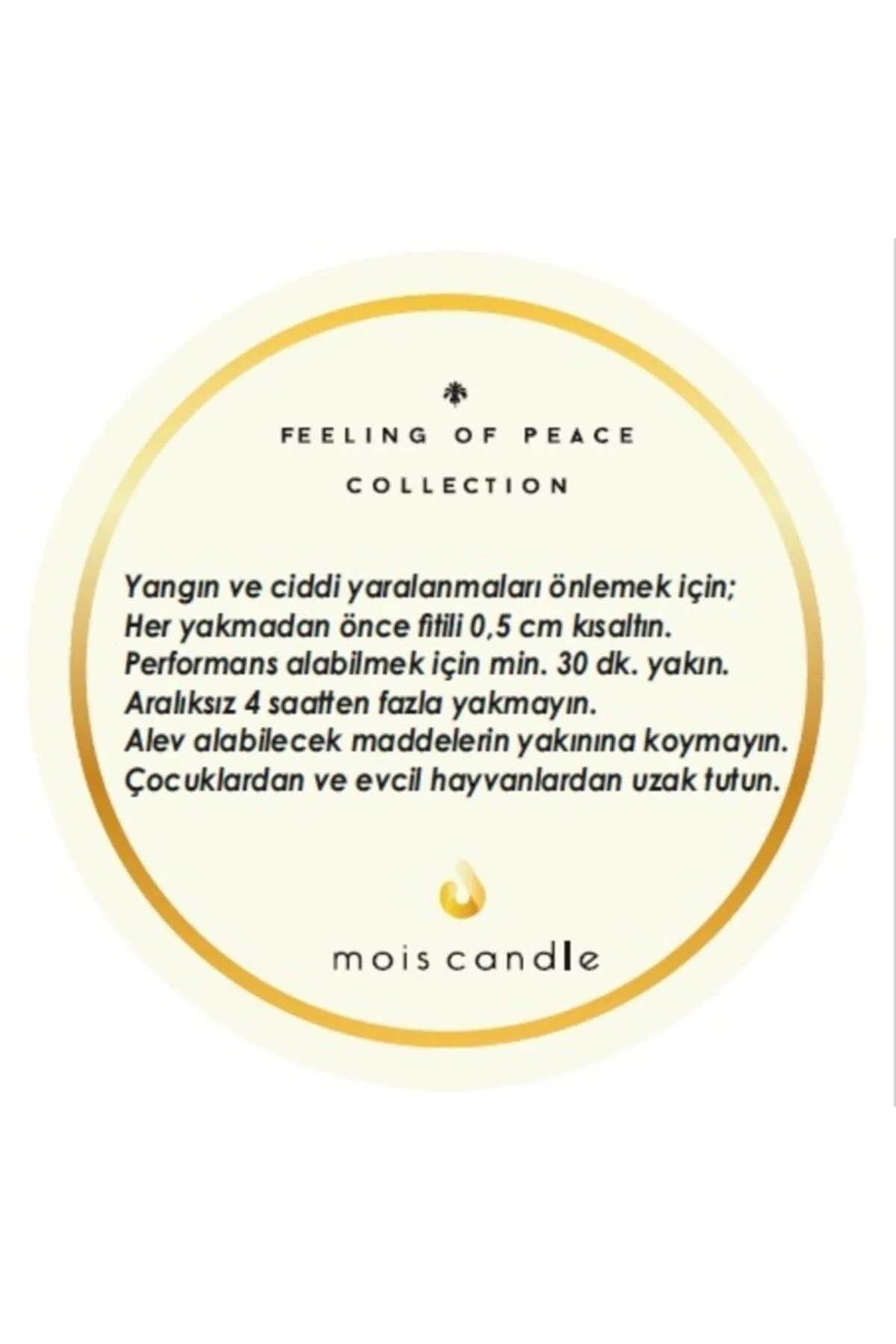 Jasmine Scented Glass Candle