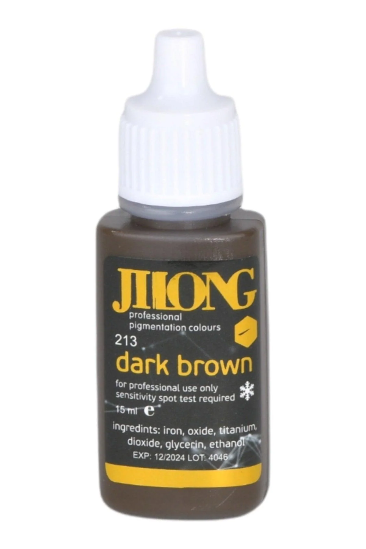 Dark Brown Permanent Makeup Ink – 15 ml