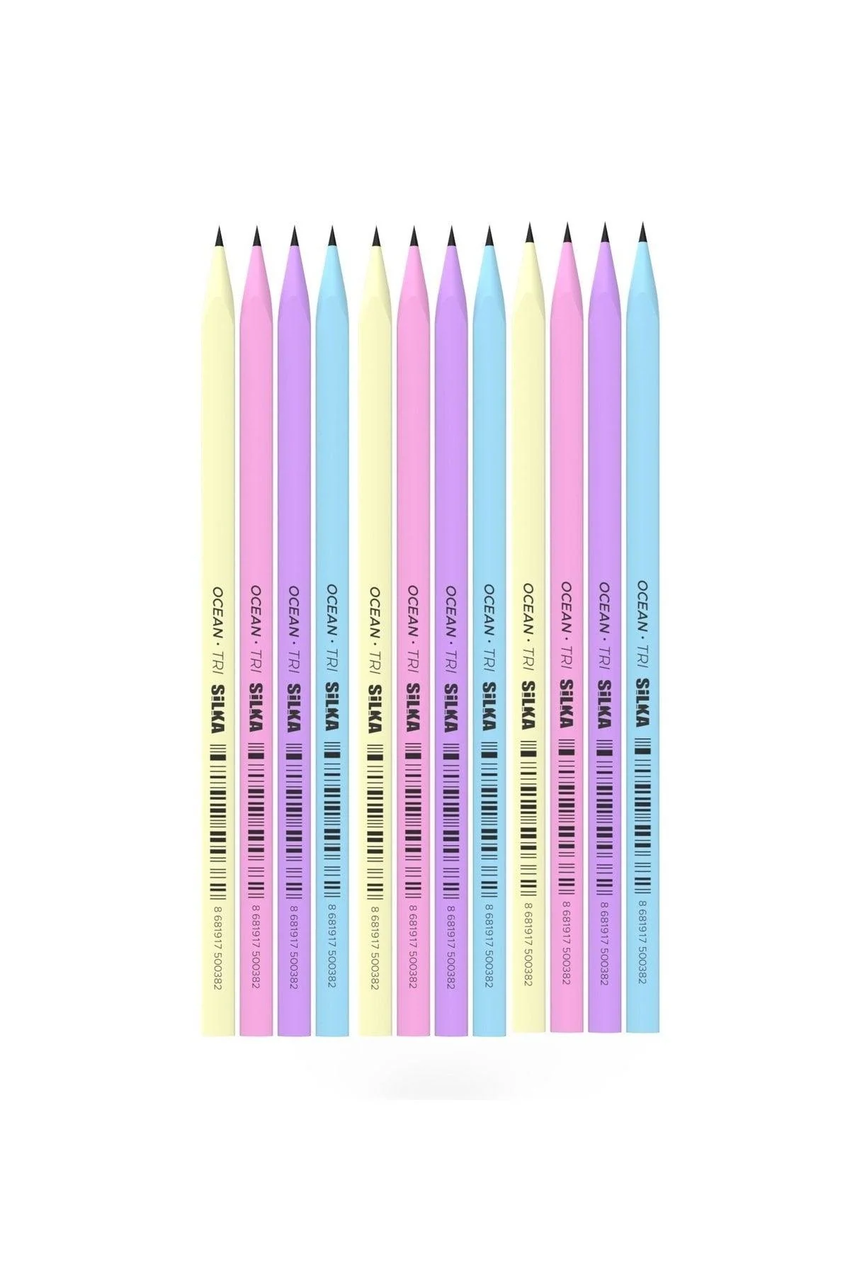Pastel Colored Pencil Set – 12 Pack, Vibrant Colors, Eco-Friendly
