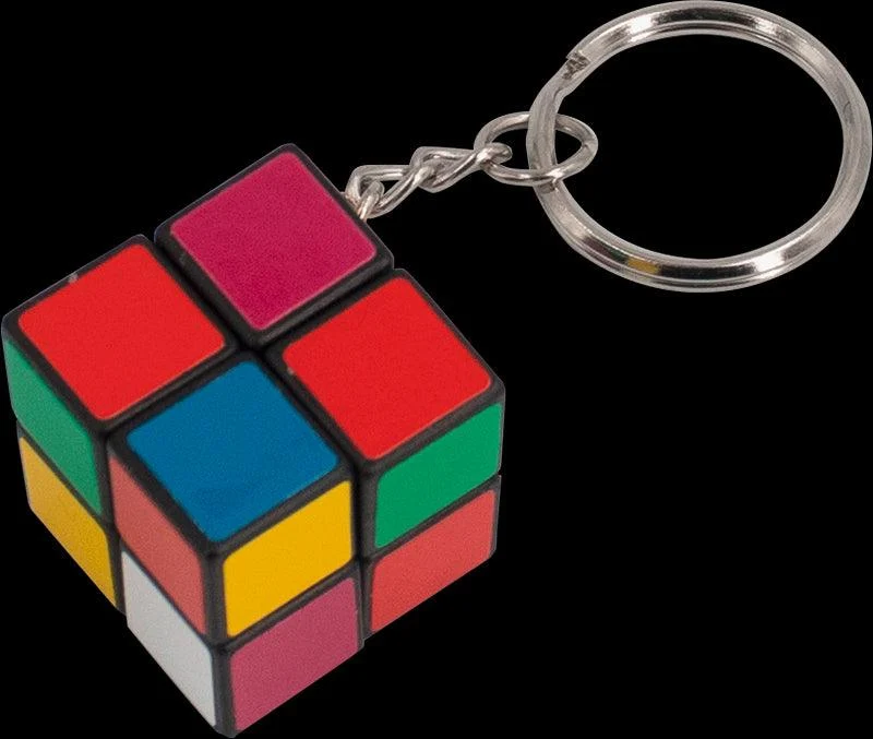 Puzzle Cube Keychain – Pack of 10