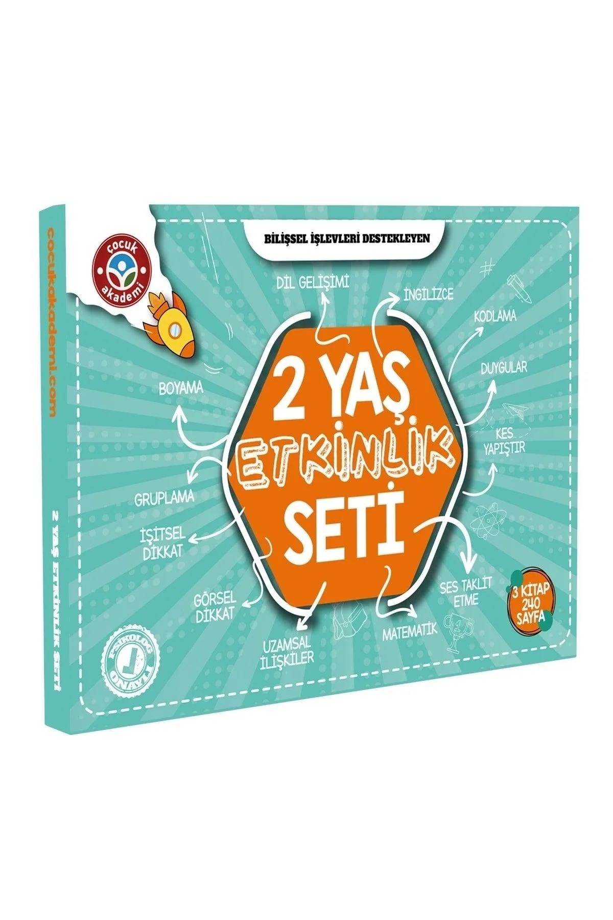 Activity Set for 2-Year-Olds: Early Learning Workbook and Games