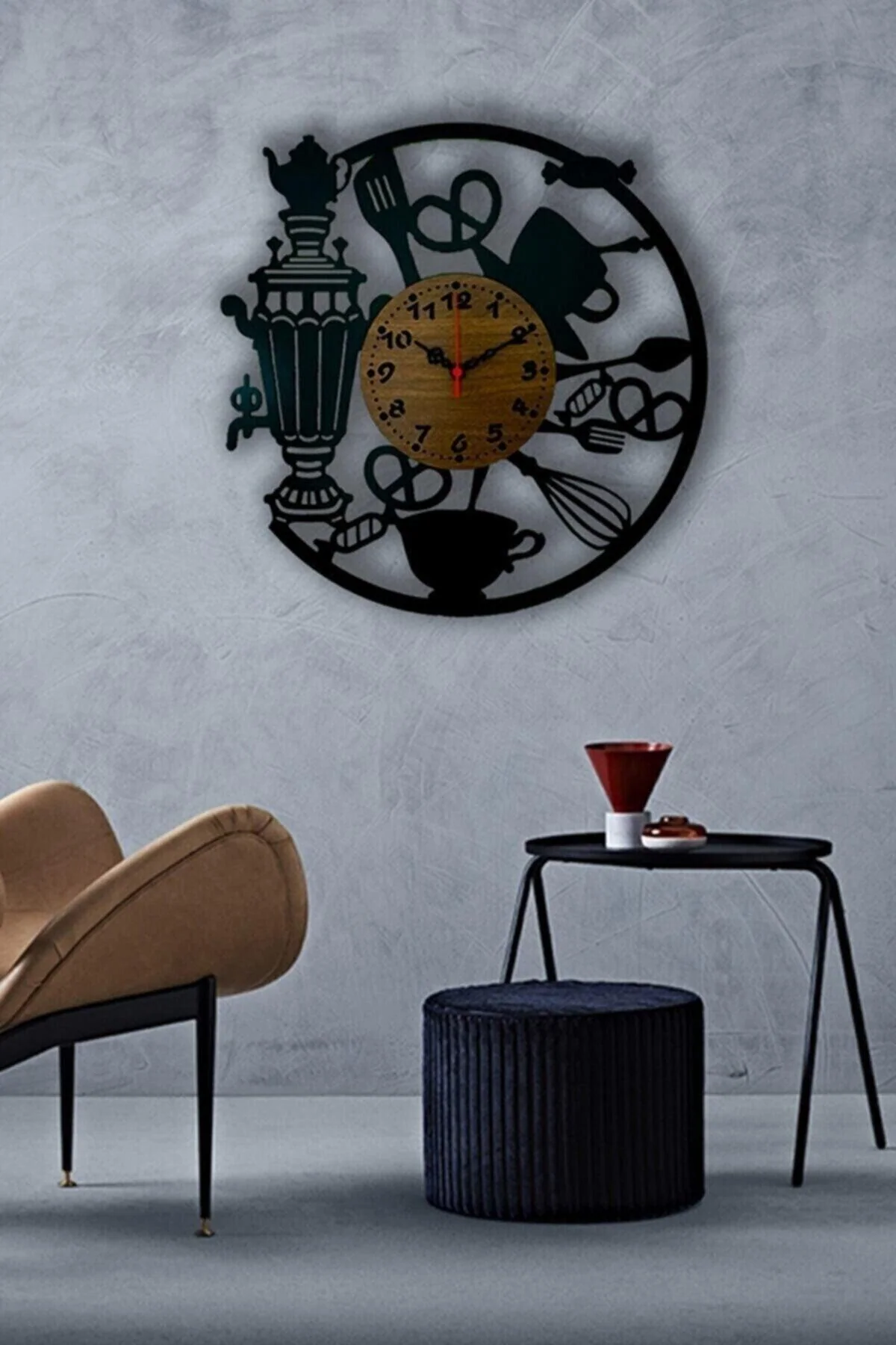 Kitchen Café Wall Clock – Classic Design