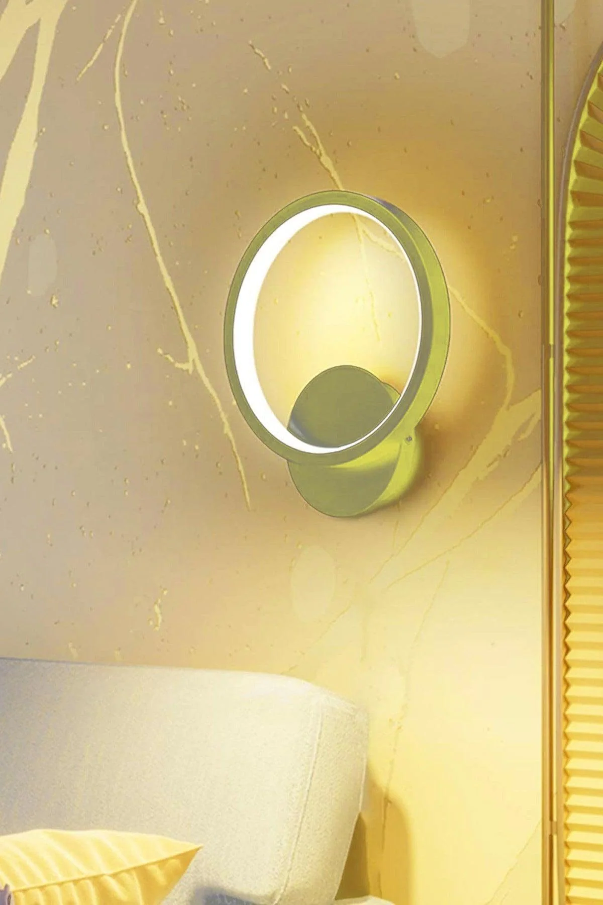 Modern 20W LED Sconce with Adjustable Color for Home & Events