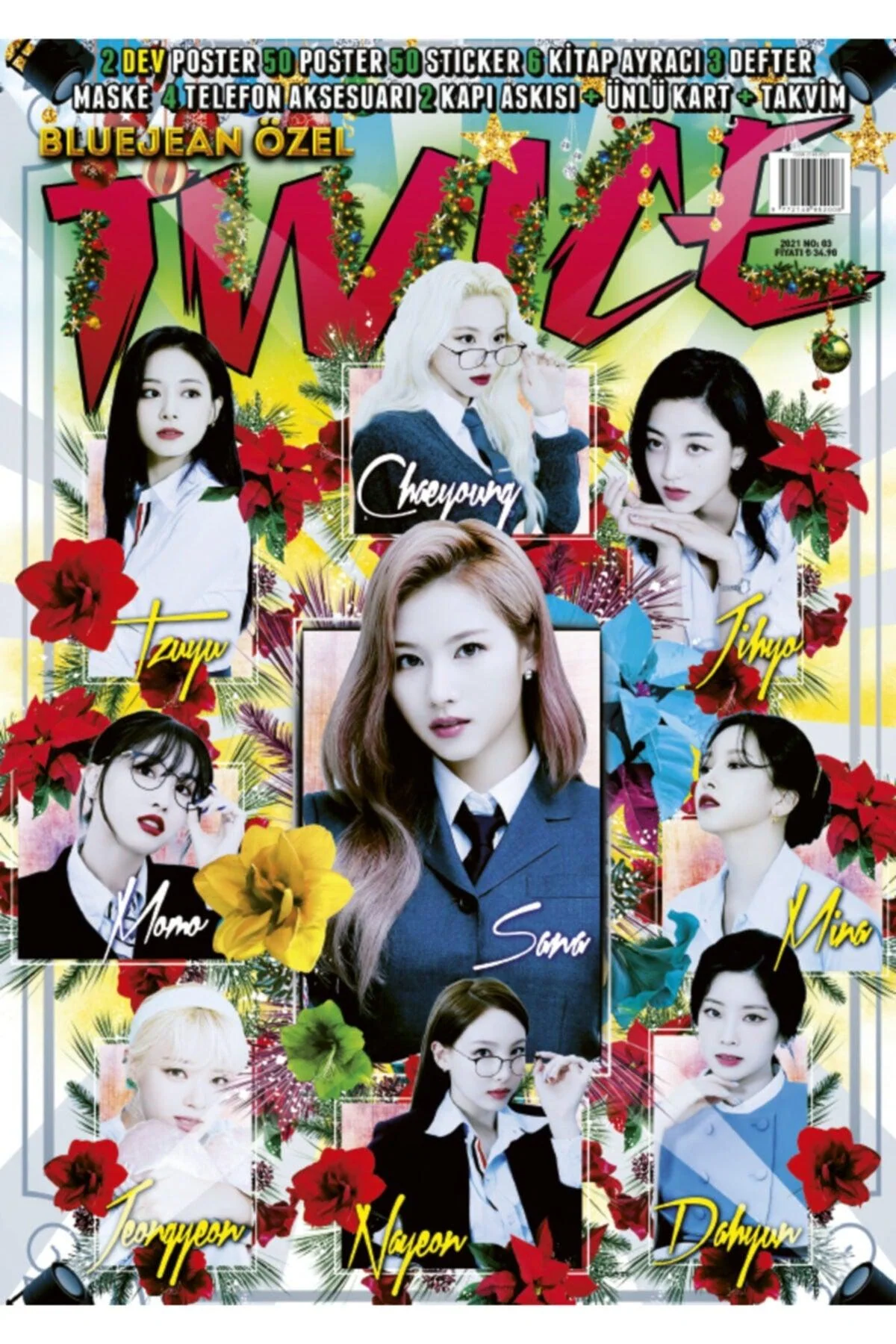 Korean Pop Culture Poster and Collectible Set