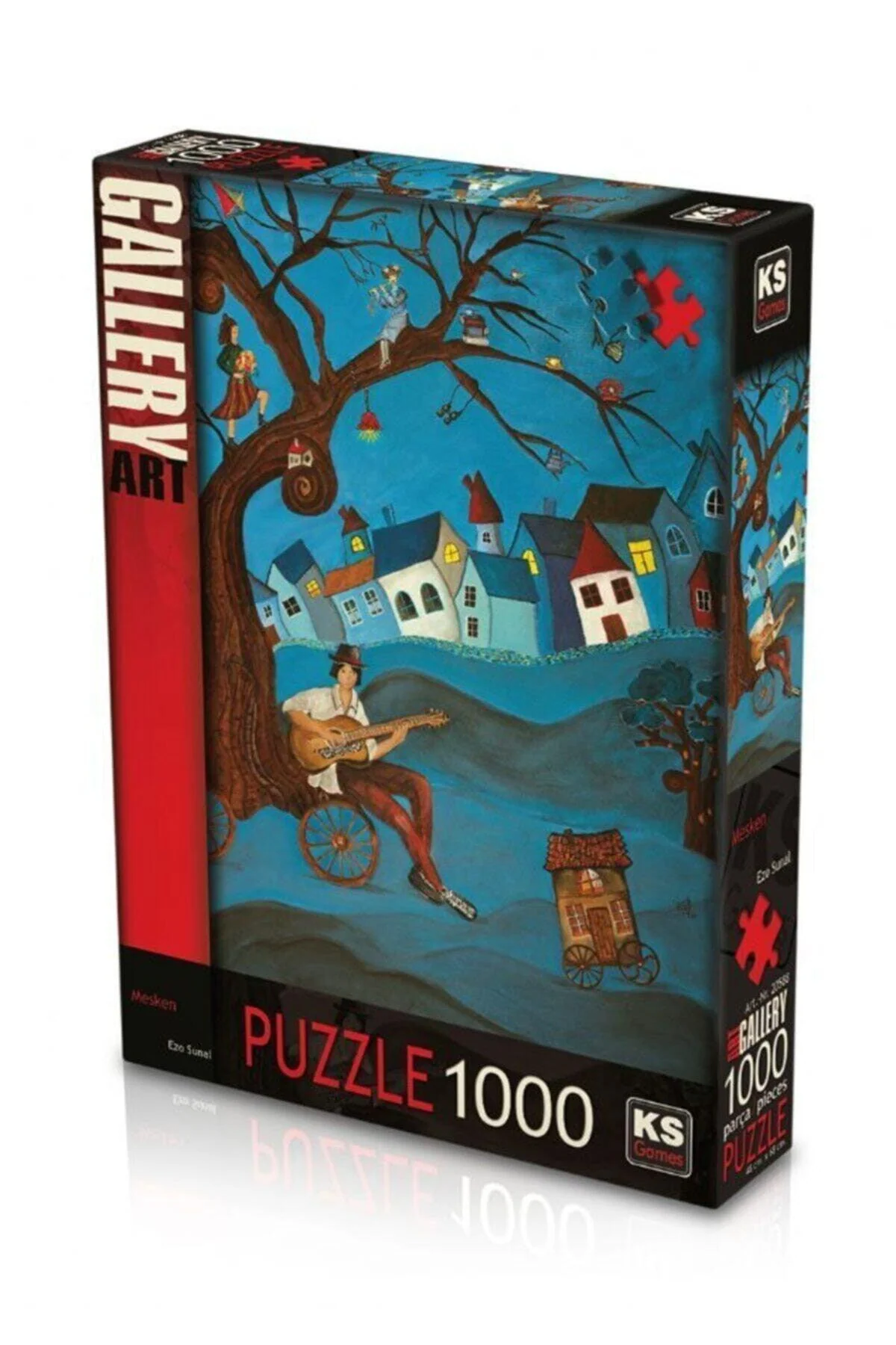 1000-Piece Landscape Puzzle for Skill Development