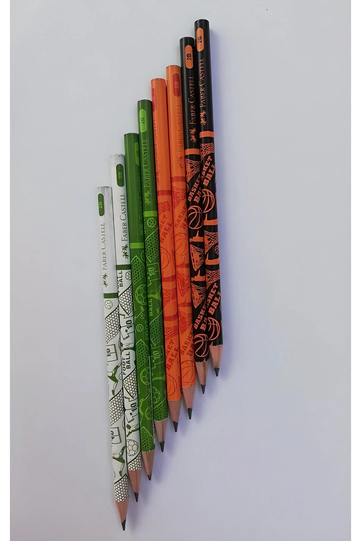 Standard wooden No. 2 pencil for writing and drawing