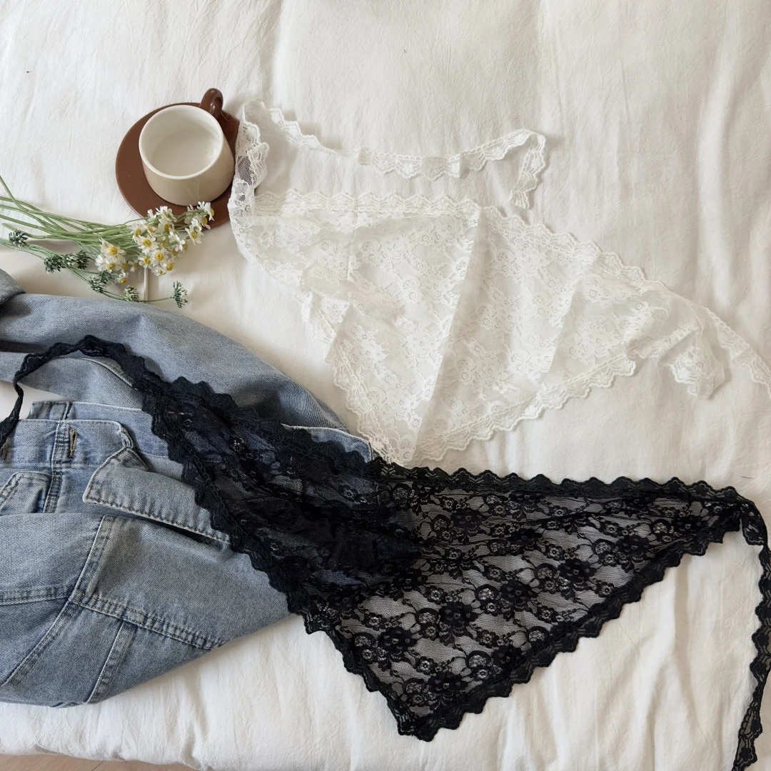 Lace Patchwork Apron for Women