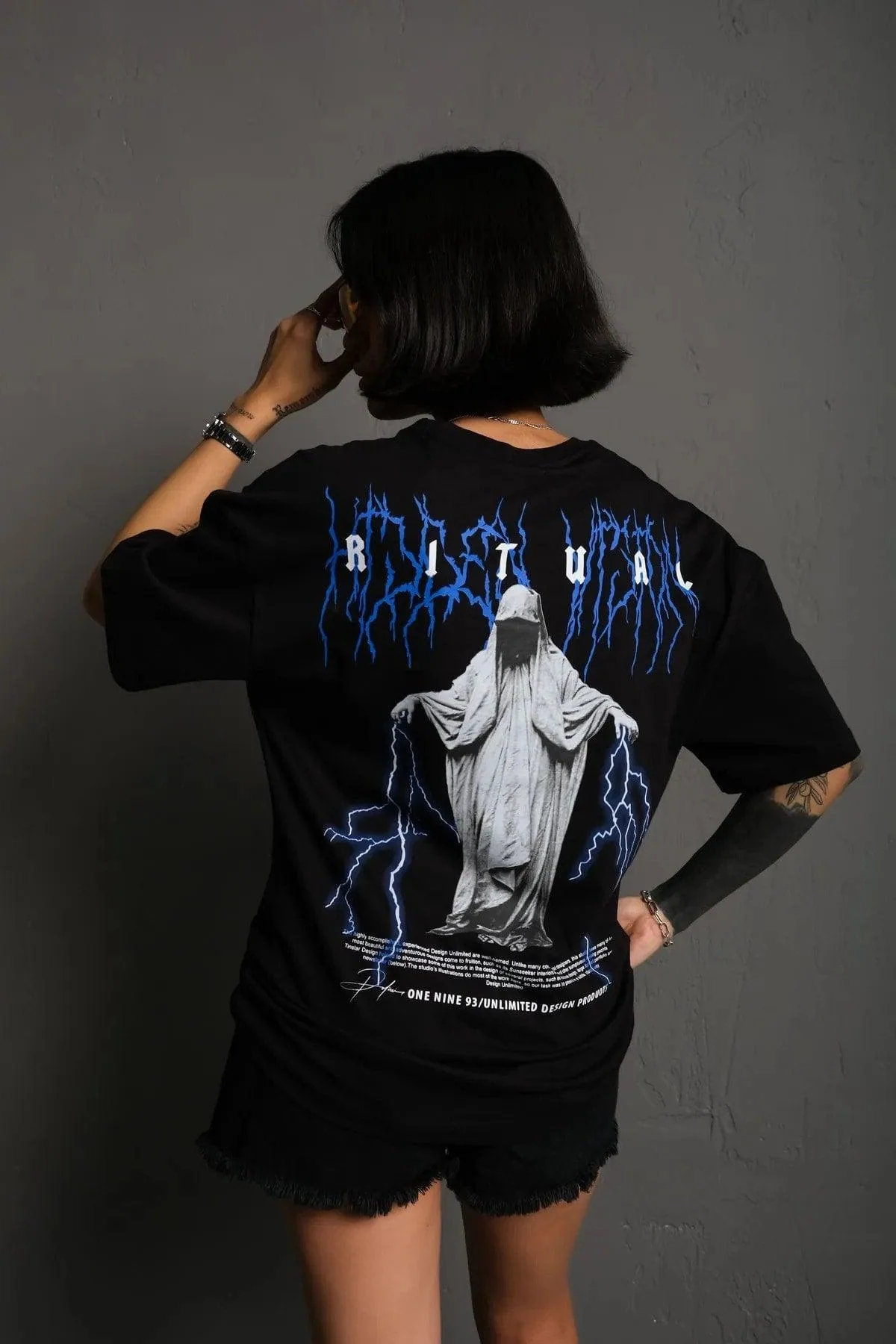 Oversized cotton t-shirt