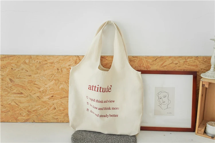 Large Canvas Shoulder Bag