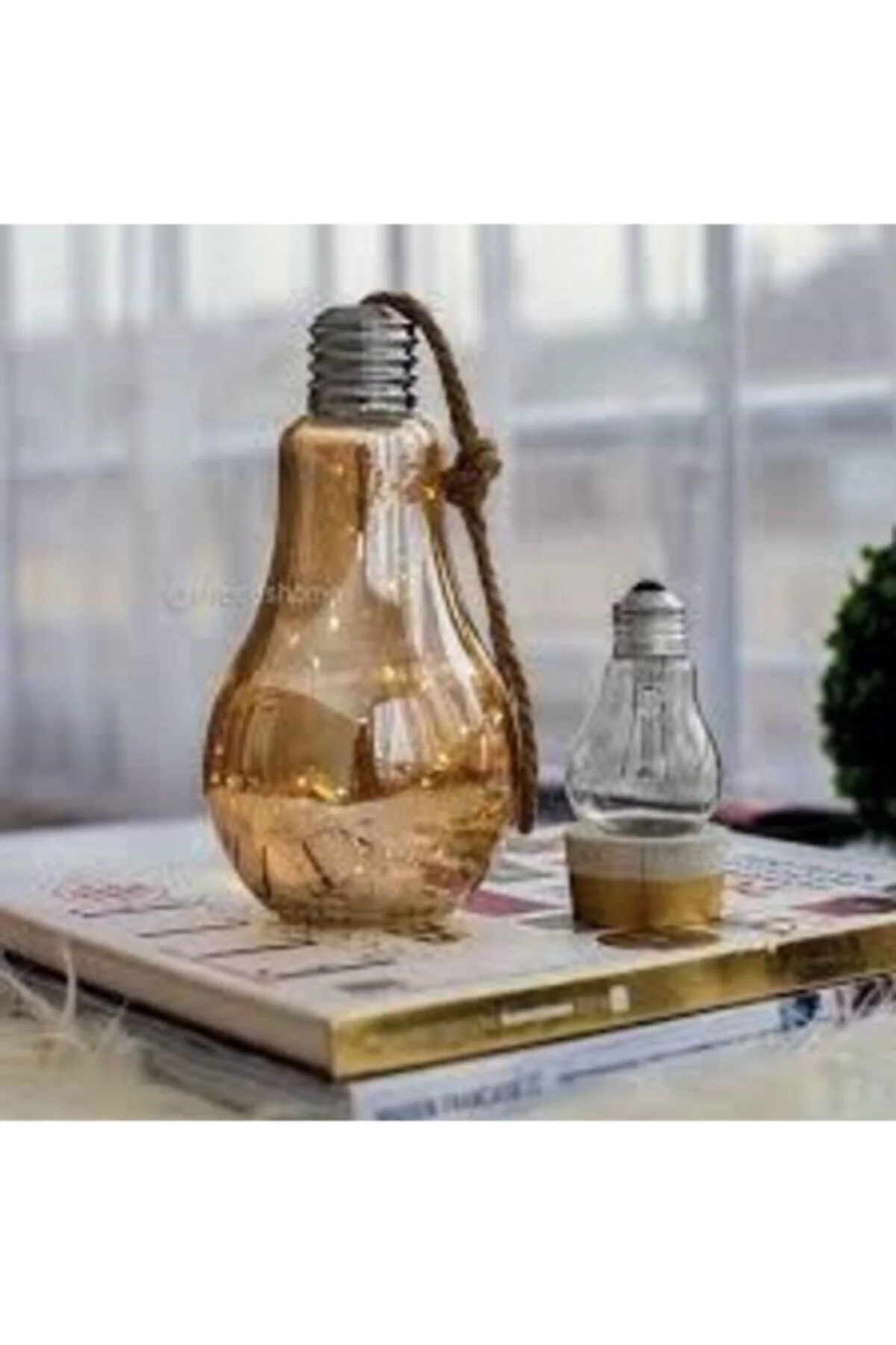 Decorative LED Rope Light - Battery-Powered for Indoor Use