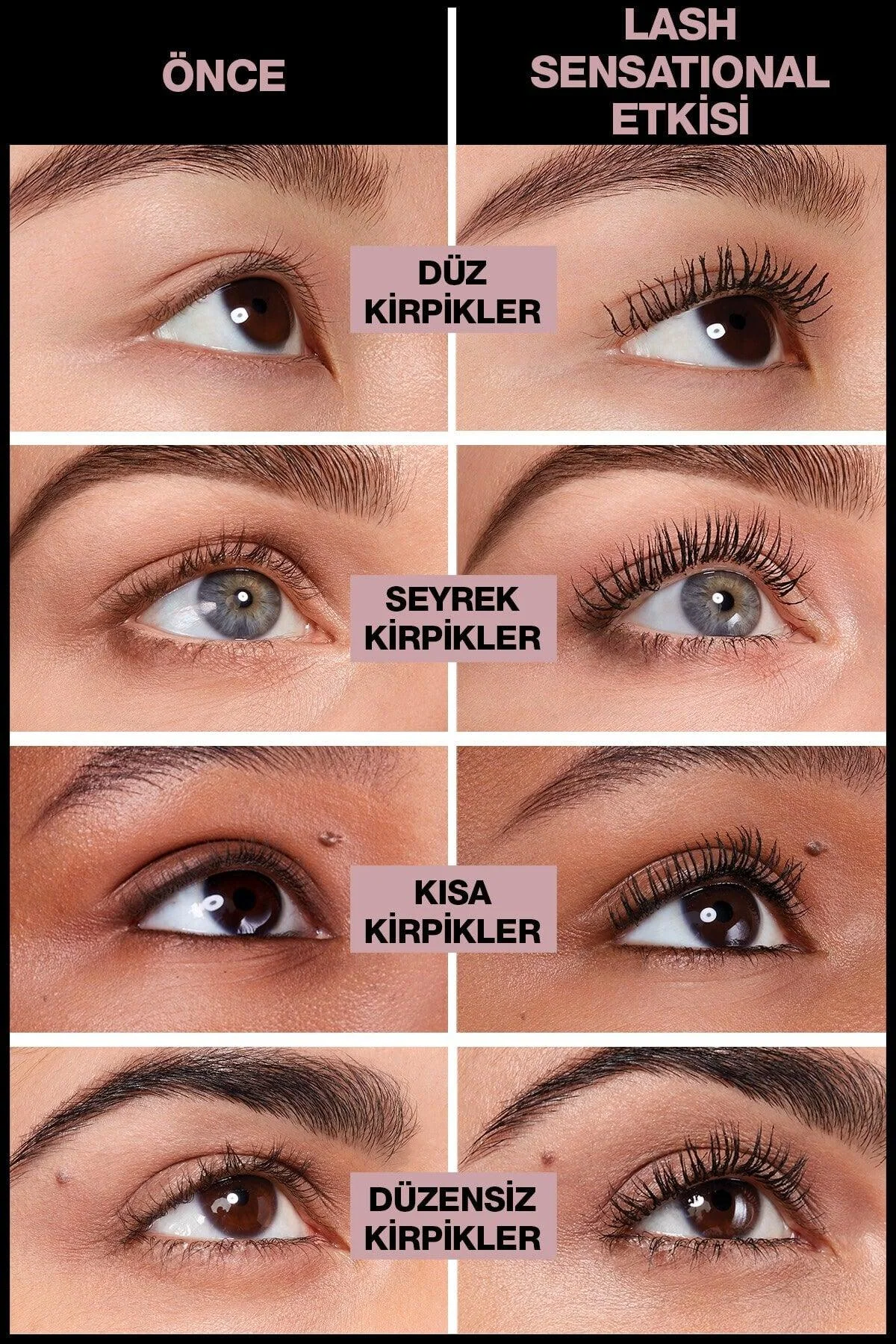 Intense Black Fan Effect Mascara with Wild Rose Oil