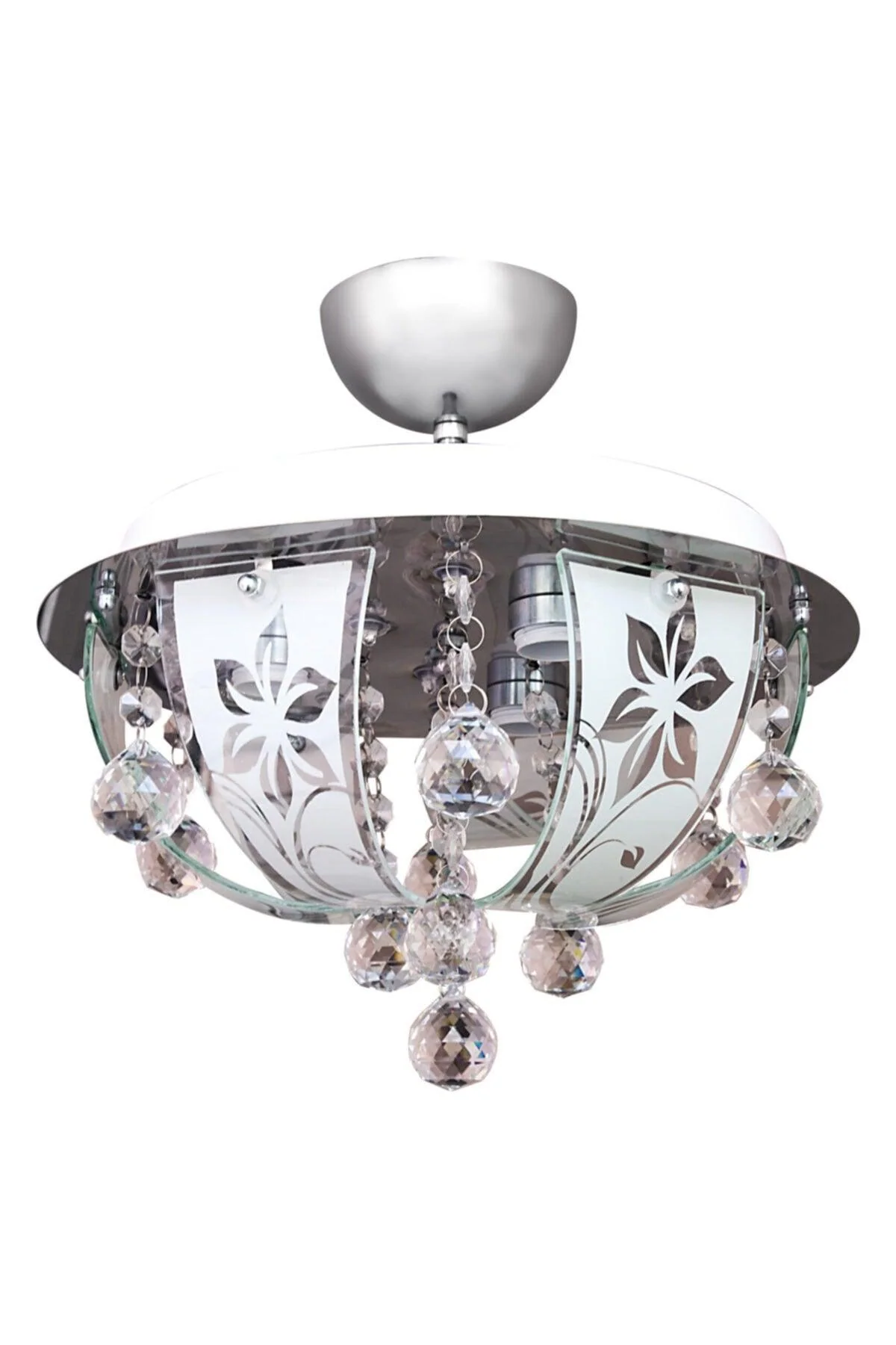Leaf-Shaped 3-Way LED Pendant Lamp with Adjustable Lighting