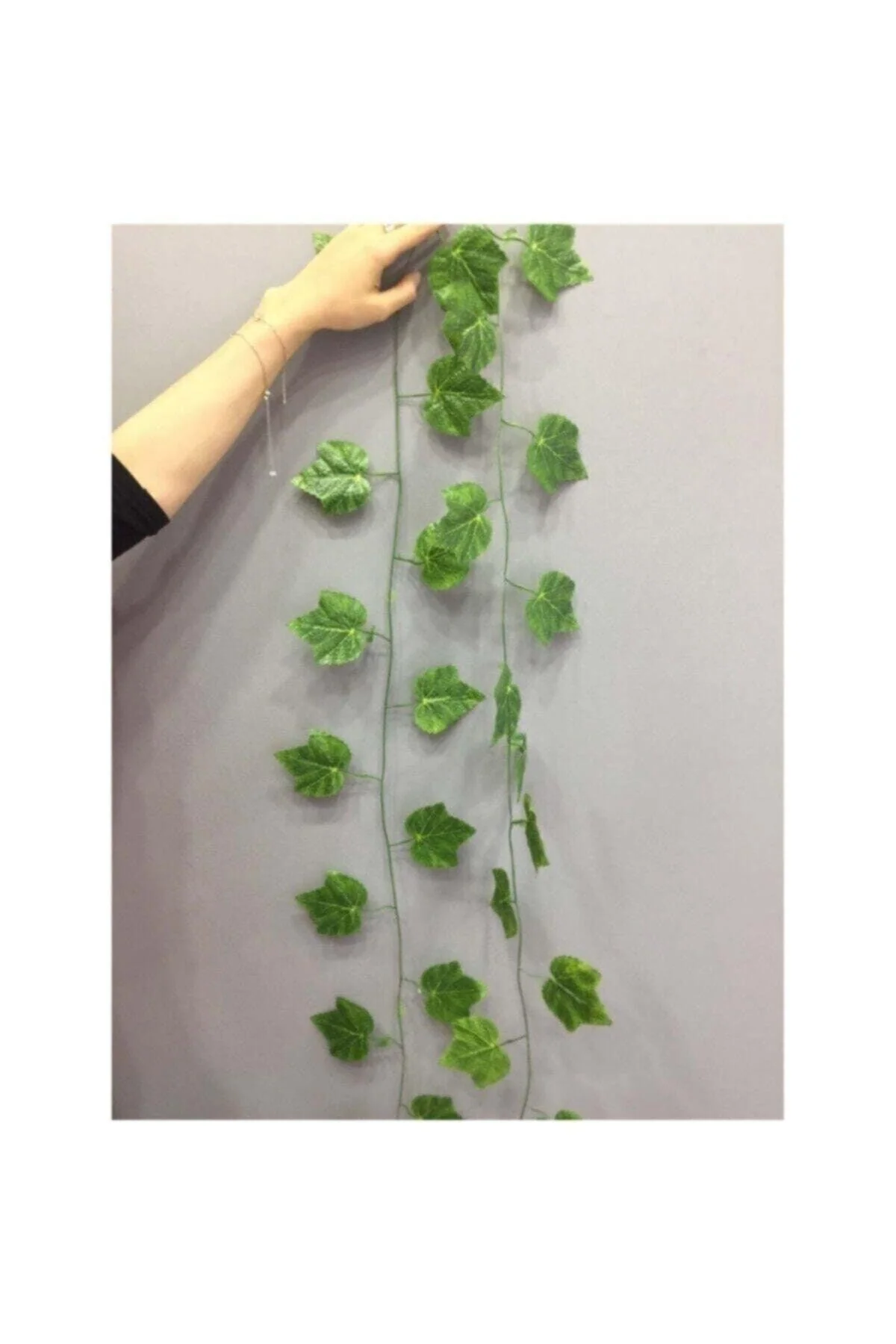 Long artificial ivy garland, 2.3 meters, decorative greenery