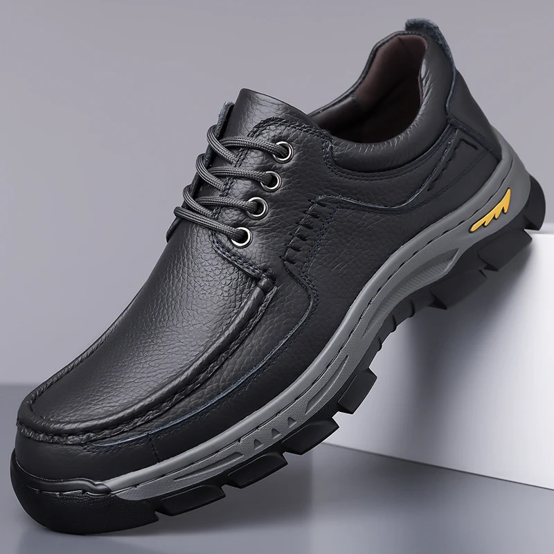 Leather Lace-up Shoes