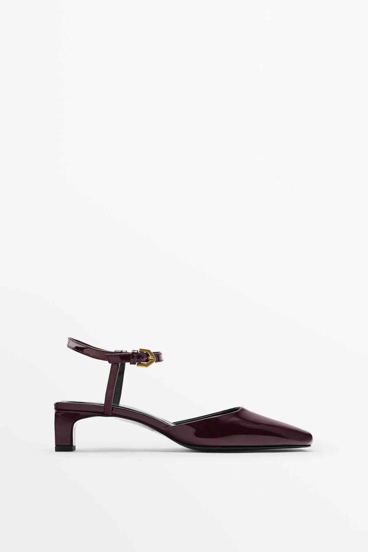 Leather heeled shoes with LED lighting