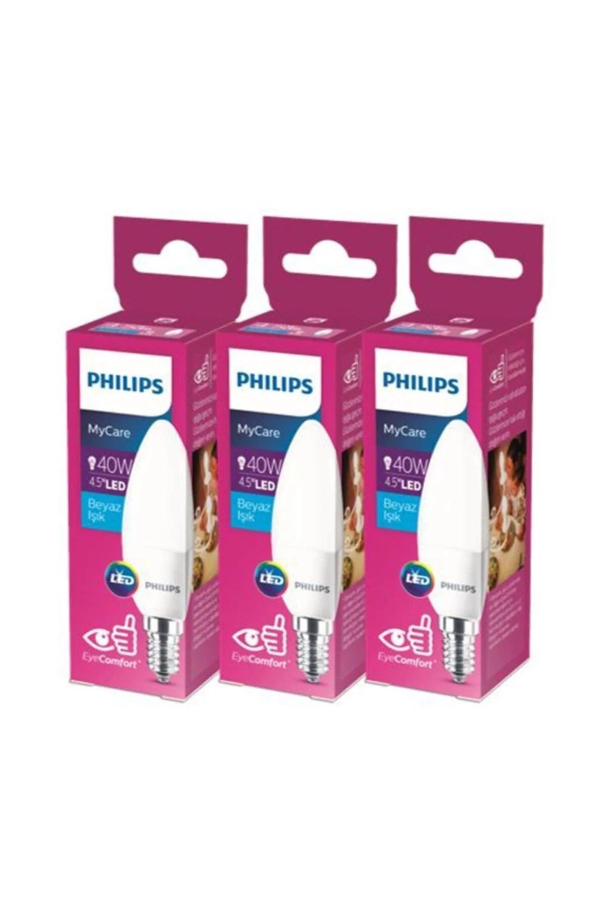 E14 LED Candle Bulb White Light 11cm