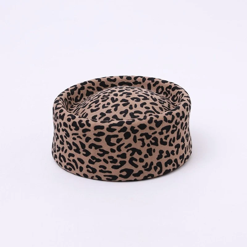 Leopard Hat Warm & Chic