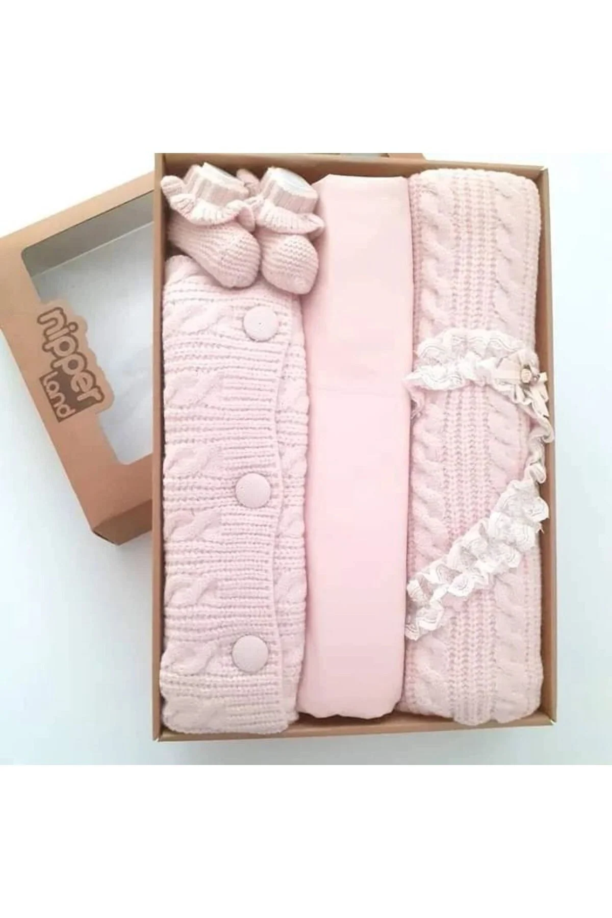 Luxury organic cotton baby bedding set with wool blanket and pillowcase