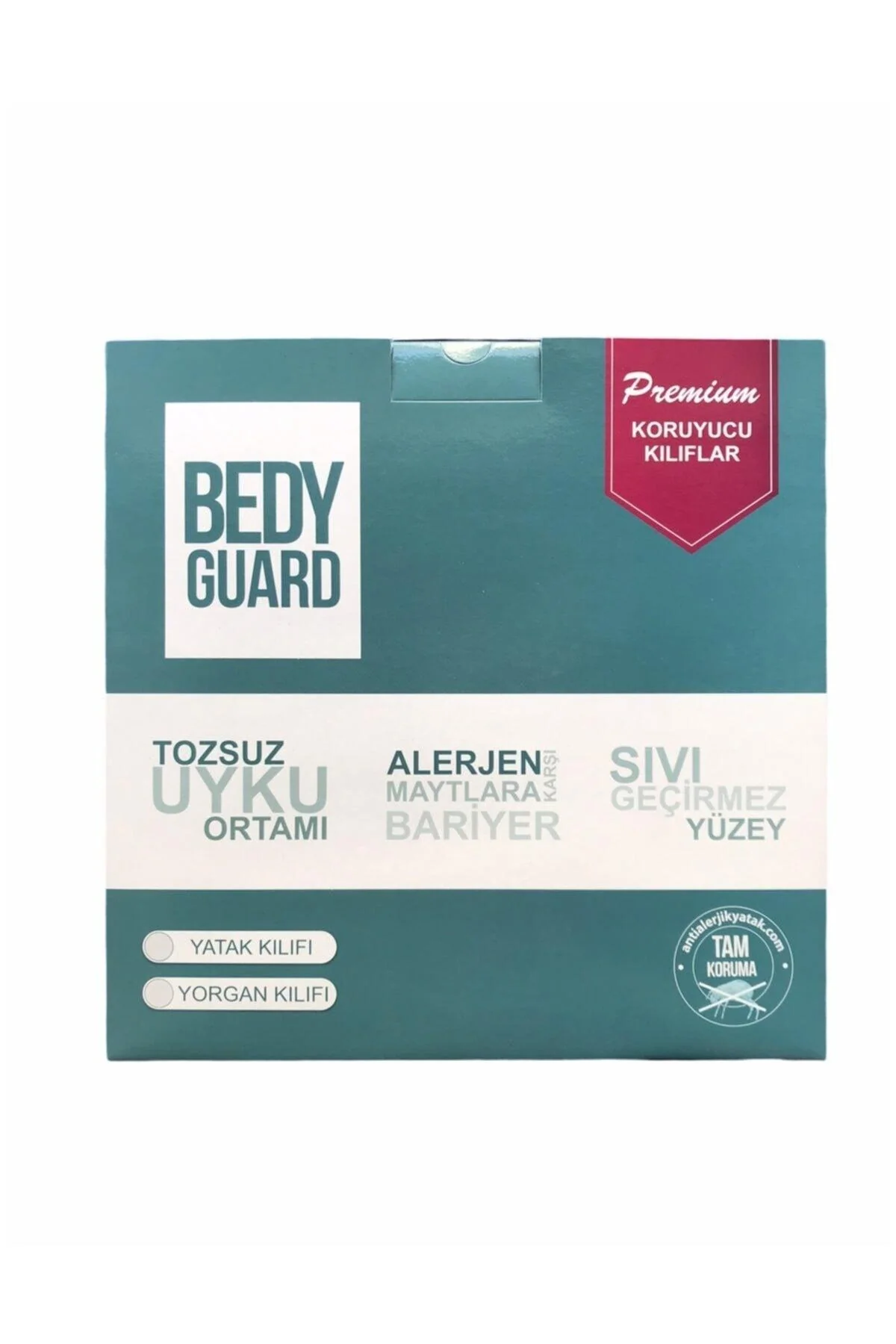 Liquid-proof duvet protector for single or double beds, 160 x 220 cm or 200 x 220 cm