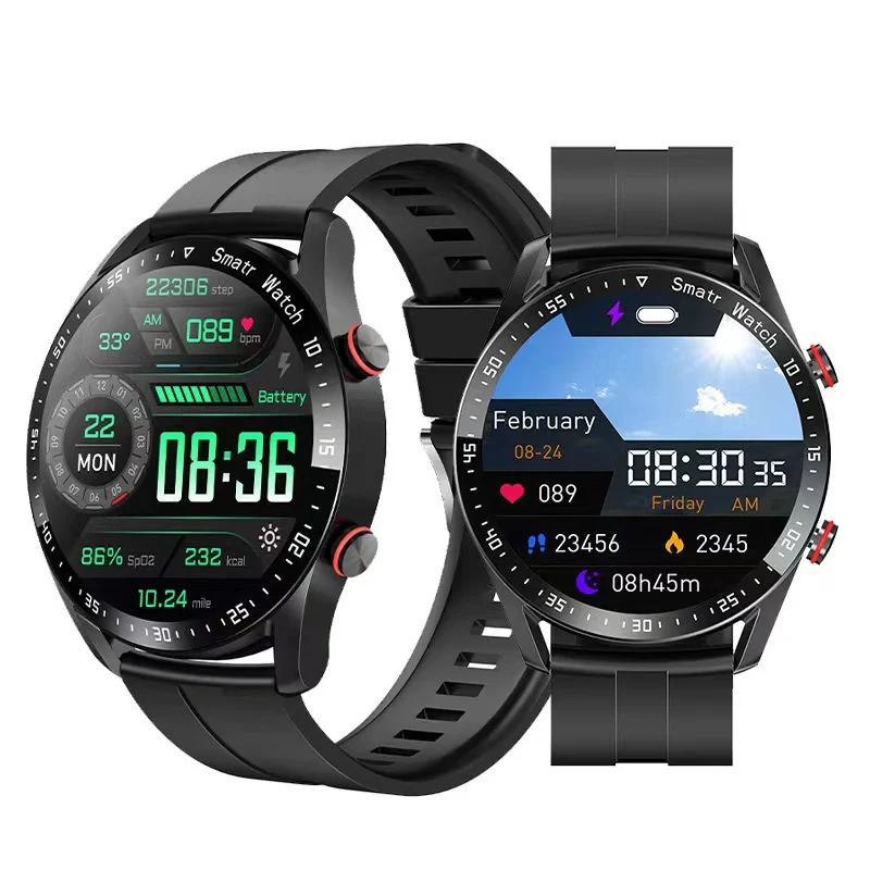 Long-Lasting Waterproof Smartwatch with Motion Tracking