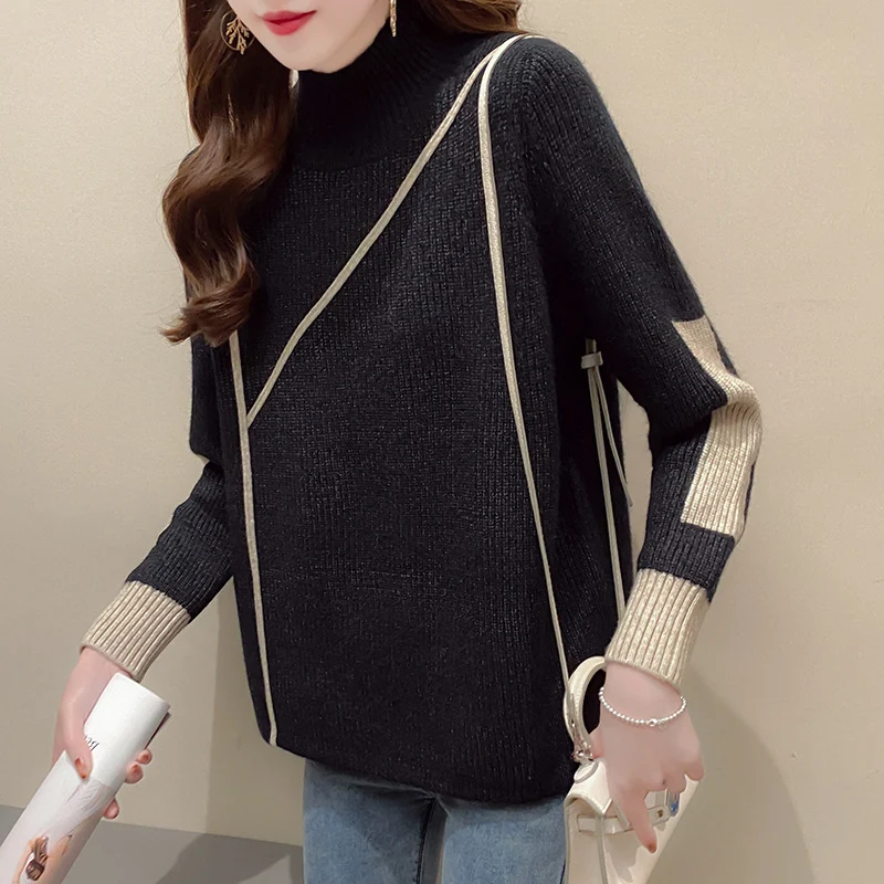 Loose-fitting Pullover Sweater