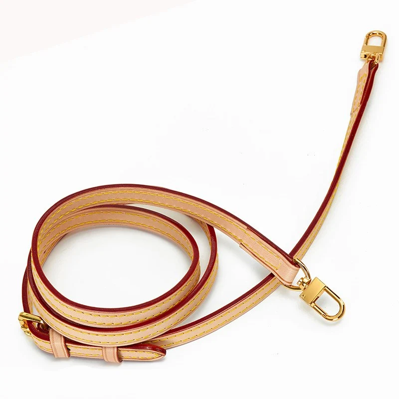 Luxurious Double-Sided Leather Shoulder Strap