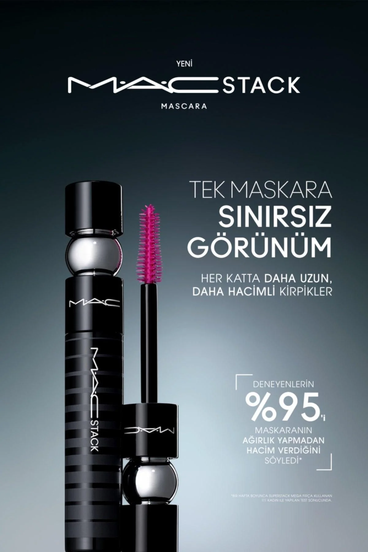 Mega Brush Mascara – 12ml for Voluminous, Long Lashes