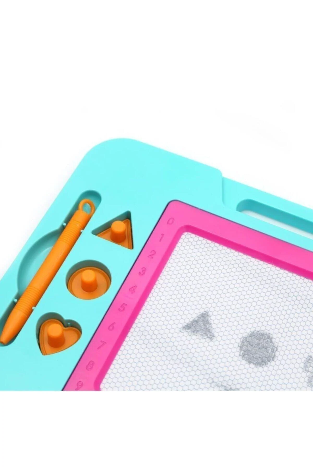 Mixed-Color Magnetic Drawing Board with Erasable Surface and Pen