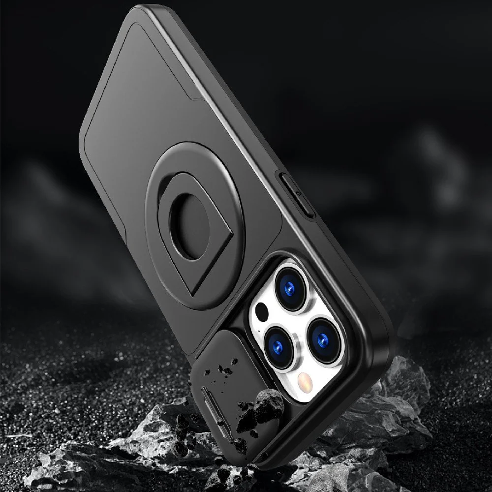 Magnetic Rotating Phone Case with Bracket