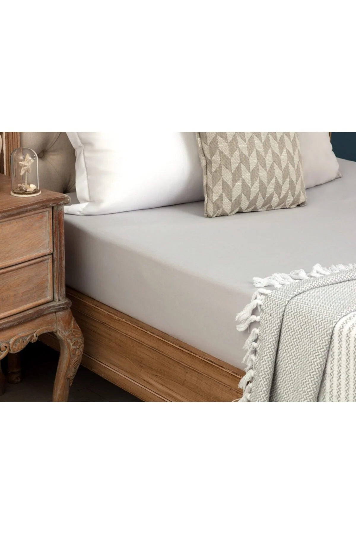 Elastic Single Bed Sheet – Soft Stretch Fabric