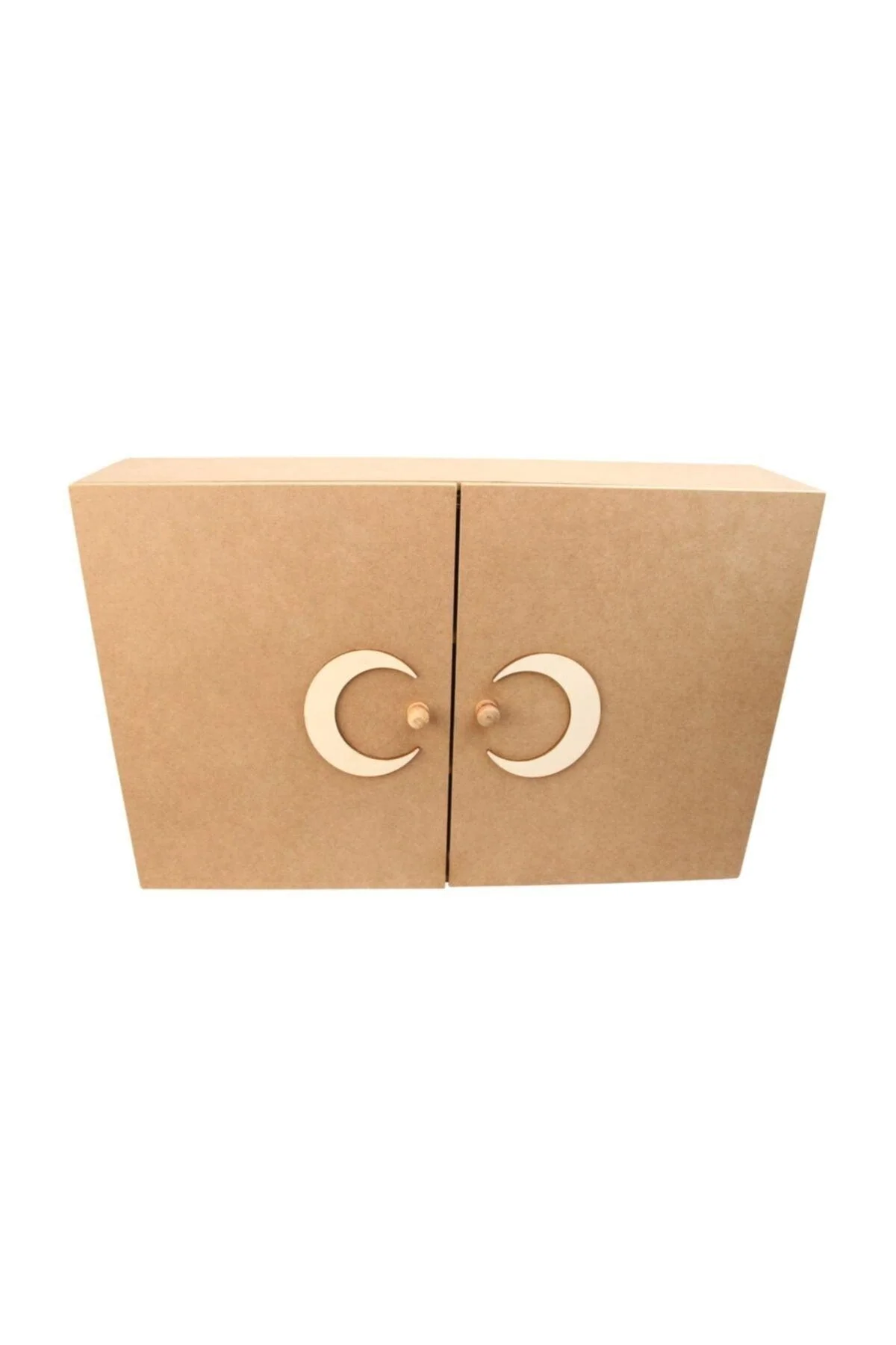 Raw MDF Medicine Cabinet with Storage Shelves