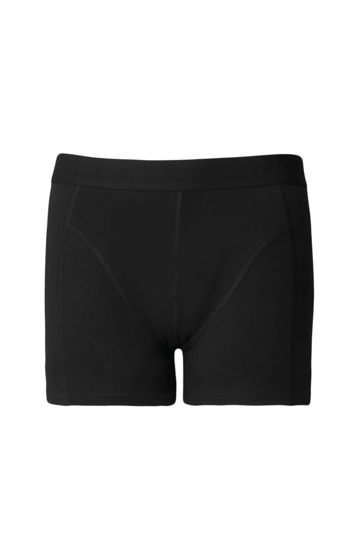 Black 5-piece men's cotton boxer shorts set