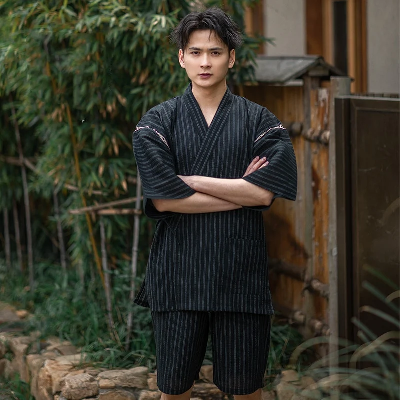 Men's Striped Lounge Pajama Set