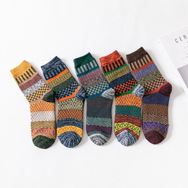 Men's Thick Wool Socks for Winter