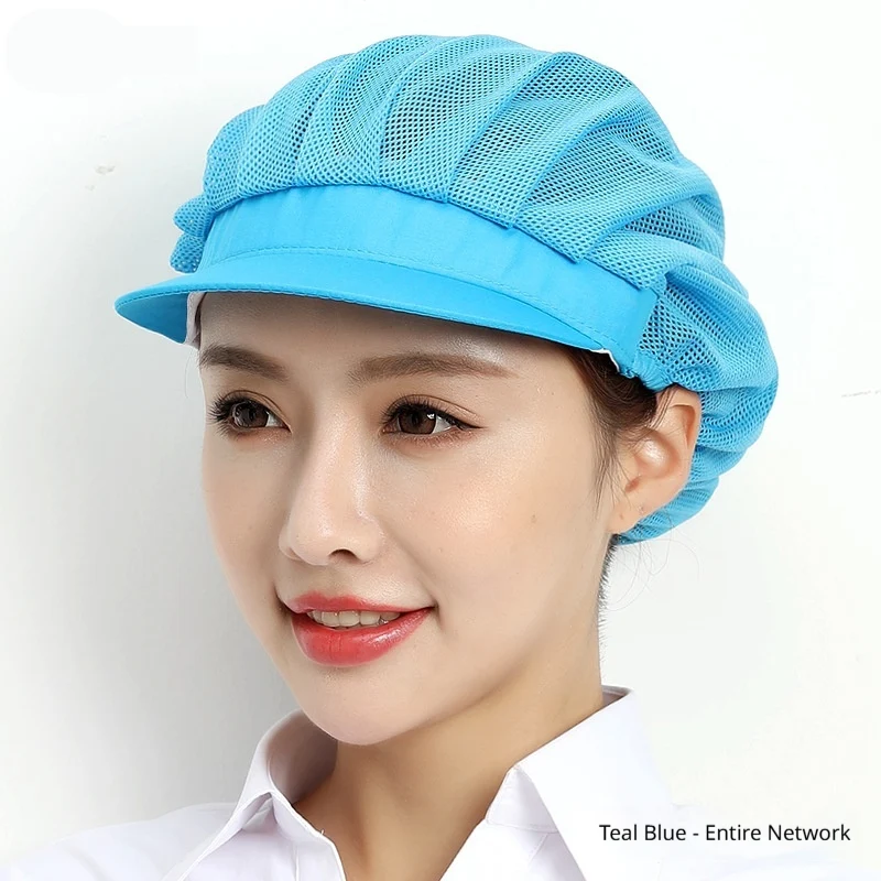 Mesh Kitchen Work Cap for Women