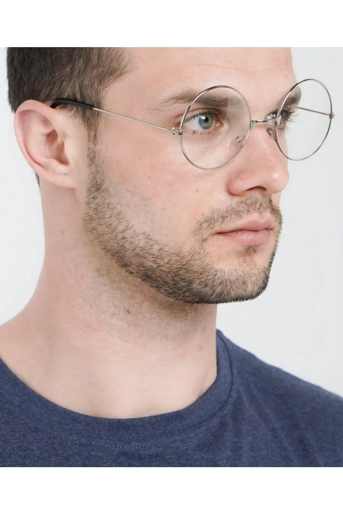 Impact-resistant Metal Sunglasses with UV Protection and Antibacterial Lenses